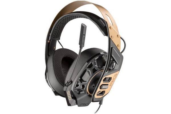 Słuchawki Plantronics RIG 500 Nauszne Przewodowe złoty