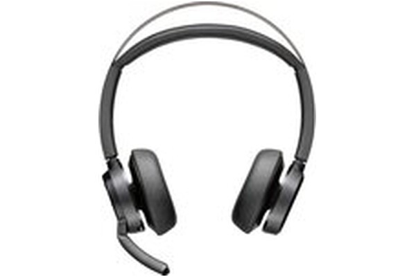 Słuchawki Poly FOCUS 2 M Nauszne Bezprzewodowe czarny