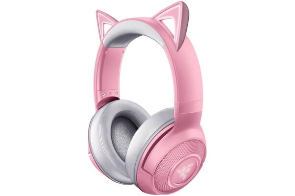 Słuchawki Razer Kraken KItty Edition Nauszne Bezprzewodowe różowy