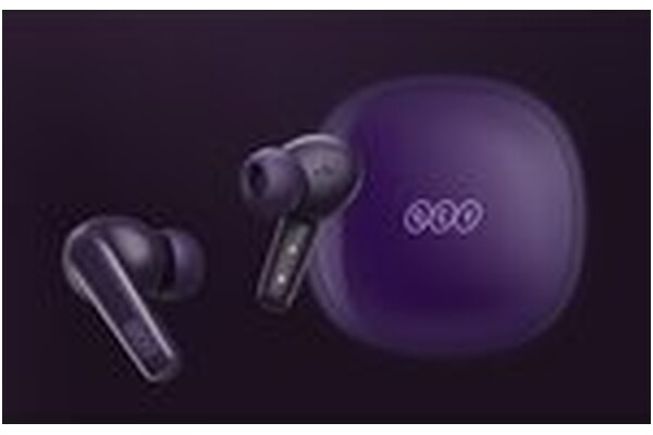 Słuchawki QCY T13X Dokanałowe Bezprzewodowe fioletowy