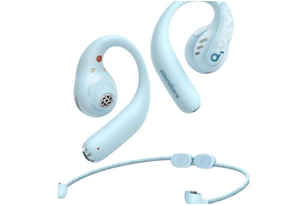 Słuchawki Soundcore AeroFit Pro Nauszne Bezprzewodowe niebieski