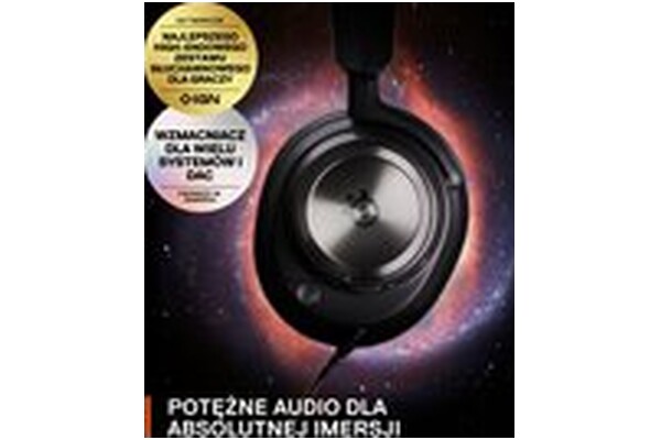 Słuchawki SteelSeries Arctis Pro Nova Nauszne Przewodowe czarny
