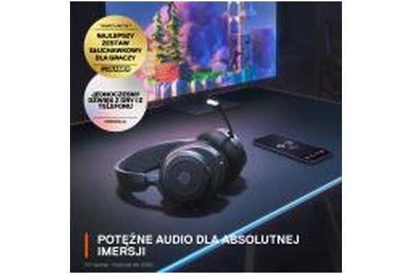 Słuchawki SteelSeries Arctis Nova 7 Nauszne Bezprzewodowe