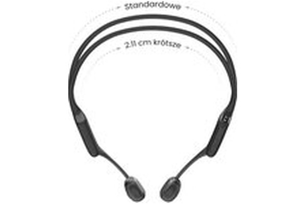 Słuchawki Shokz OpenRun Pro Mini Przewodnictwo kostne Bezprzewodowe czarny