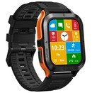 Smartwatch MaxCom FW67 Fit Titan Pro 1.85" czarno-pomarańczowy