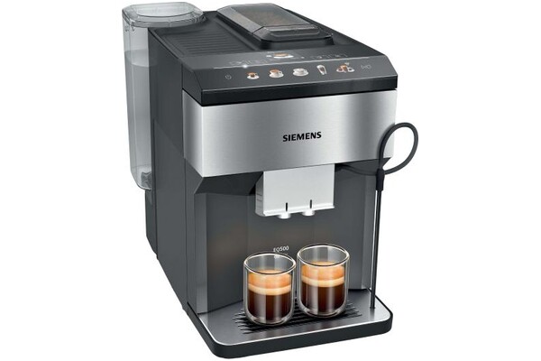 Ekspres Siemens EQ.500 TP516RX3 automatyczny czarno-srebrny