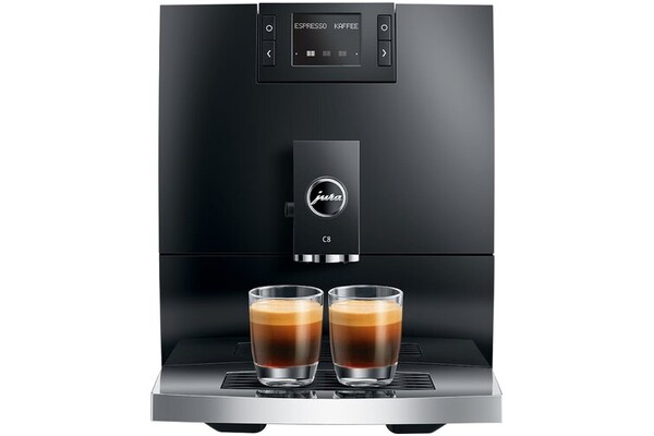 Ekspres JURA Piano Black C8 automatyczny czarny