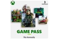 Game Pass na konsolę 3 miesiące Xbox (One/Series S/X)