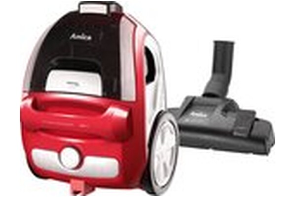 Odkurzacz AMICA VM3044 Bagio Eco tradycyjny z pojemnikiem 850W czerwony