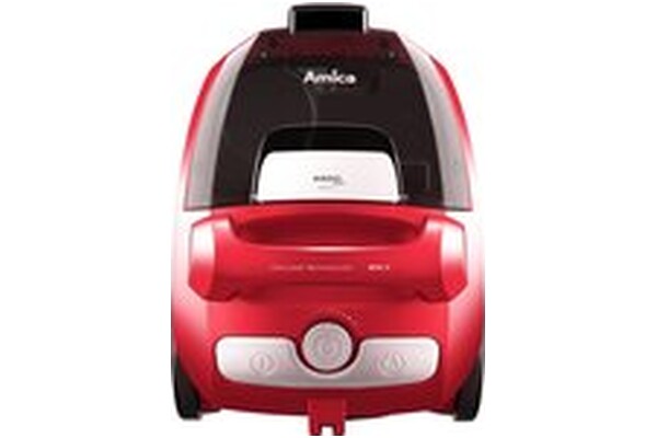 Odkurzacz AMICA VM3044 Bagio Eco tradycyjny z pojemnikiem 850W czerwony