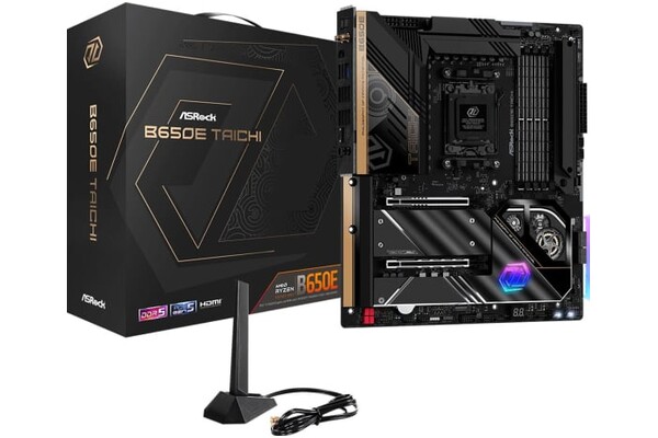 Płyta główna ASrock B650E Taichi Socket AM5 AMD B650 Extended ATX