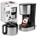 Ekspres Clatronic KA3805 Przelewowy Czarno-stalowy