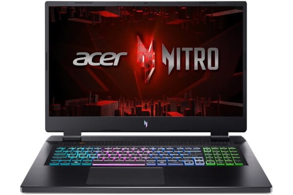 Laptop ACER Nitro 17 17.3" AMD Ryzen 7 7840HS NVIDIA GeForce RTX 4070 32GB 1024GB SSD M.2 Windows 11 Home