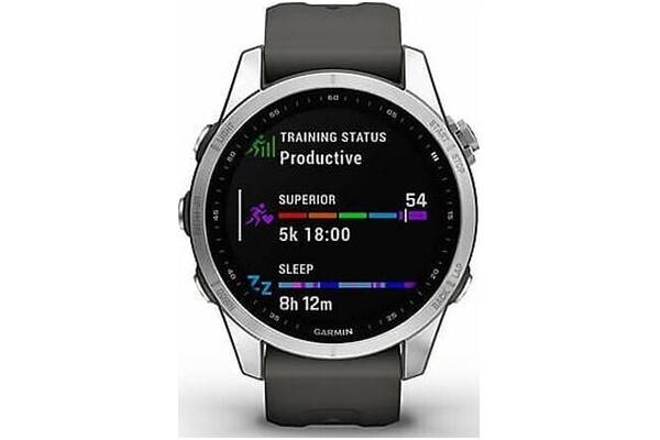 Smartwatch Garmin Fenix 7s Grafitowo-srebrny