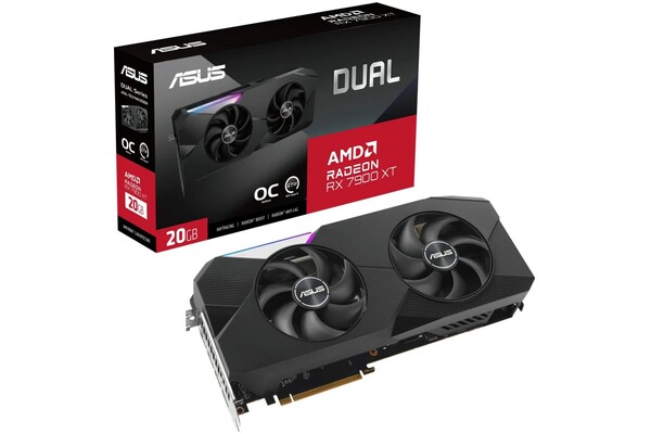 Karta graficzna ASUS RX 7900 XT Dual OC 20GB GDDR6