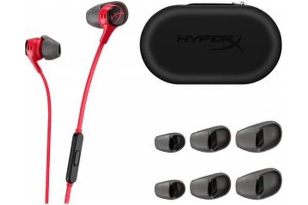 Słuchawki HYPERX Cloud Earbuds Douszne Przewodowe czerwony