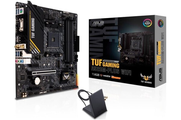 Płyta główna ASUS A520M Plus TUF Gaming WiFi Socket AM4 AMD A520 DDR4 miniATX
