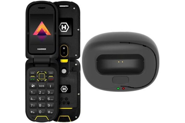 Smartfon myPhone Hamme Bow czarno-żółty 2.4" poniżej 0.5GB