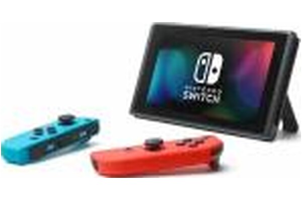 Konsola Nintendo Switch 32GB Czerwono-niebieski + Mario Strikers Battle League Football