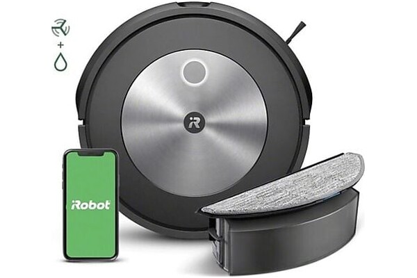 Odkurzacz iRobot J5 Roomba (j5178) robot sprzątający z pojemnikiem czarno-srebrny