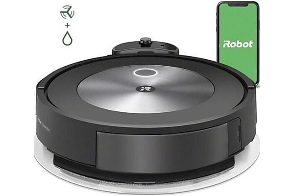 Odkurzacz iRobot J5 Roomba (j5178) robot sprzątający z pojemnikiem czarno-srebrny