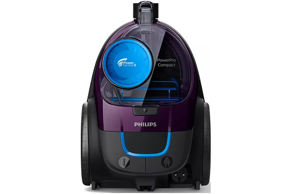 Odkurzacz Philips FC933309 PowerPro Compact tradycyjny bezworkowy fioletowo-czarny