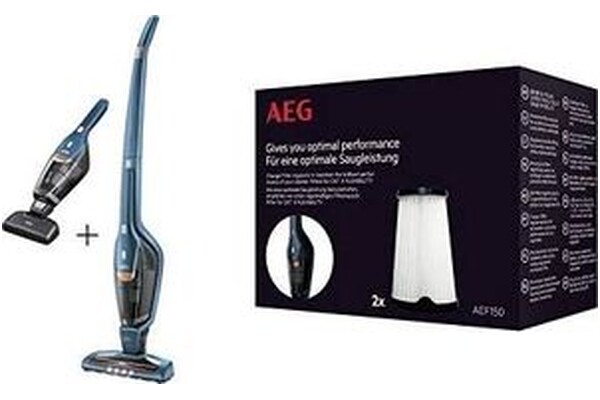 Odkurzacz AEG-Electrolux CX72I360 pionowy bezworkowy niebieski