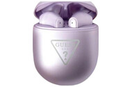 Słuchawki Guess GUTWST82TRU Triangle Logo Dokanałowe Bezprzewodowe fioletowy