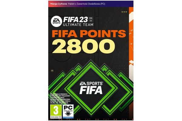 FIFA 23 Edycja 2800 punktów dodatek PC