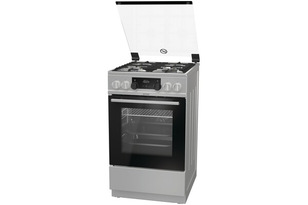 Kuchnia Gorenje MEK514X płyta gazowa, piekarnik elektryczny