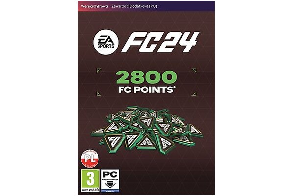 Karta Pre paid FC 24 Edycja 2800 Points PC