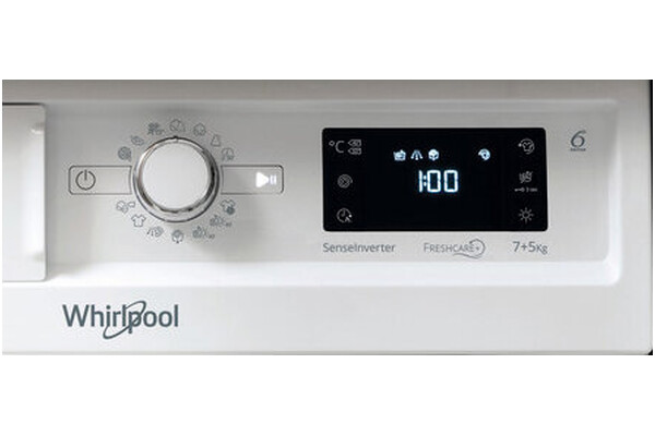 Pralko suszarka do zabudowy Whirlpool BIWDWG861484PL 8.0kg 1400obr./min