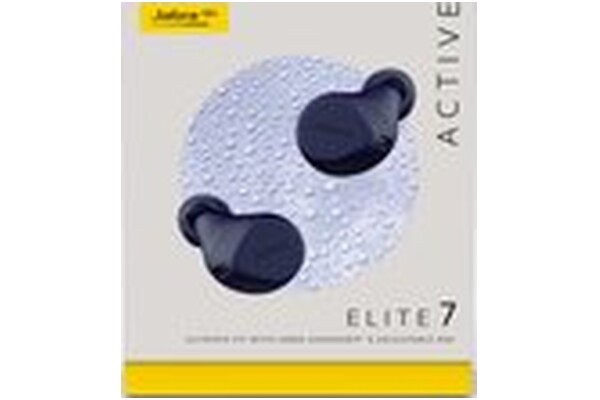 Słuchawki Jabra Elite 7 Active Dokanałowe Przewodowe niebieski