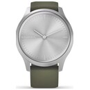 Smartwatch Garmin Vivomove Style 0.95" srebrno-zielony