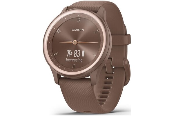 Smartwatch Garmin Vivomove Sport 0.25" brązowy