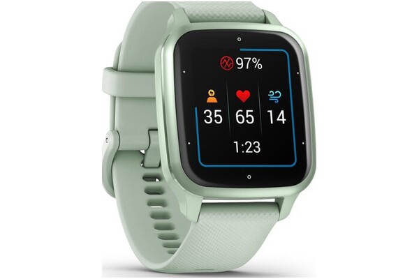 Smartwatch Garmin Venu SQ 1.41" miętowy
