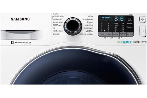 Pralko-suszarka Samsung WD70J5A10AW 7.0kg 1400obr./min