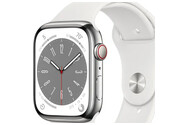 Smartwatch Apple Watch Series 8 1.77" biało-srebrny