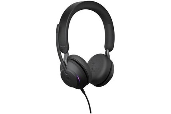 Słuchawki Jabra Evolve 2 40 SE Nauszne Przewodowe czarny