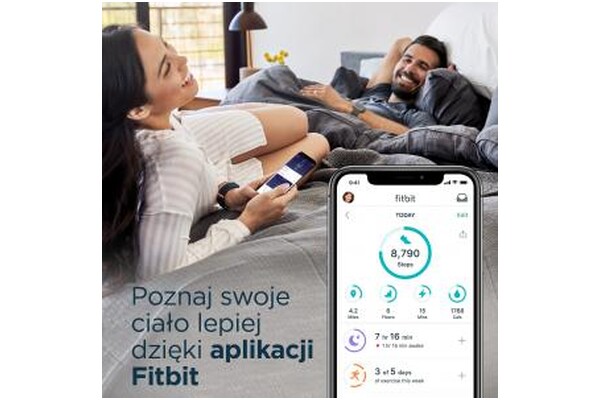 Smartwatch FITBIT Charge 4 czarny