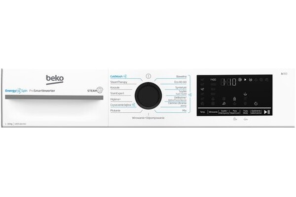 Pralka Beko BM3WFU410415WBDC SteamCure 10.0kg 1400obr./min