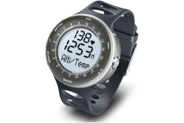 Smartwatch BEURER PM90 czarno-srebrny