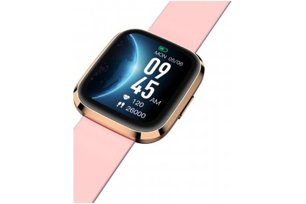 Smartwatch Garett Electronics Men Style 1.72" różowy