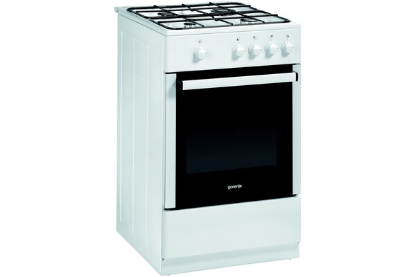 Kuchnia Gorenje G51100AW płyta gazowa, piekarnik gazowy