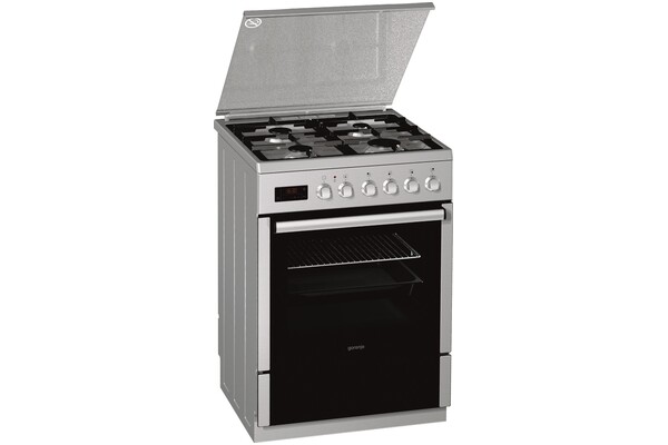 Kuchnia Gorenje K67337AX płyta gazowa, piekarnik elektryczny