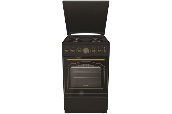 Kuchnia Gorenje K52CLB płyta gazowa, piekarnik elektryczny