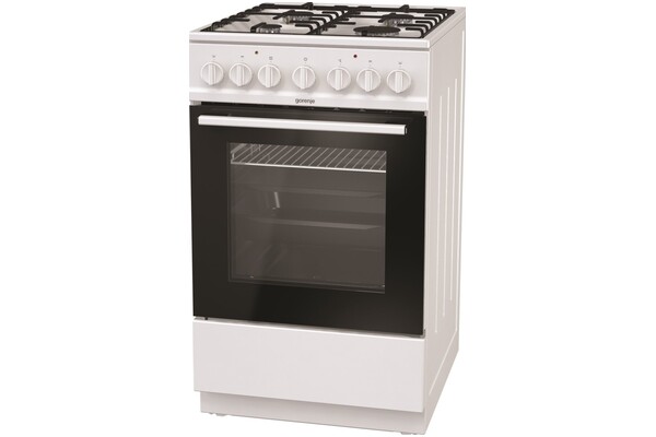 Kuchnia Gorenje K5241WH płyta gazowa, piekarnik elektryczny