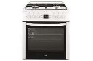 Kuchnia Beko CSM62321DW płyta gazowa, piekarnik elektryczny