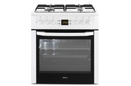 Kuchnia Beko CSM62320DW płyta gazowa, piekarnik elektryczny