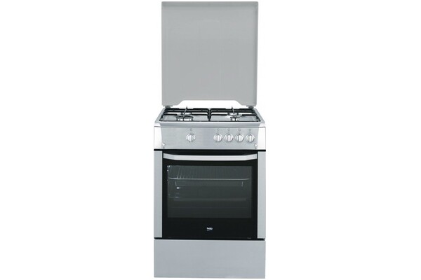 Kuchnia Beko CSG62020DX płyta gazowa, piekarnik gazowy